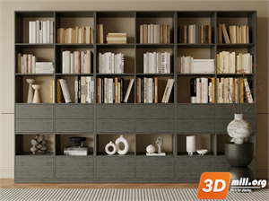 Bookcase Skp Files